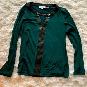Calvin Klein holiday blouse